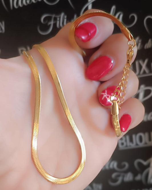 Collana Snake Gold