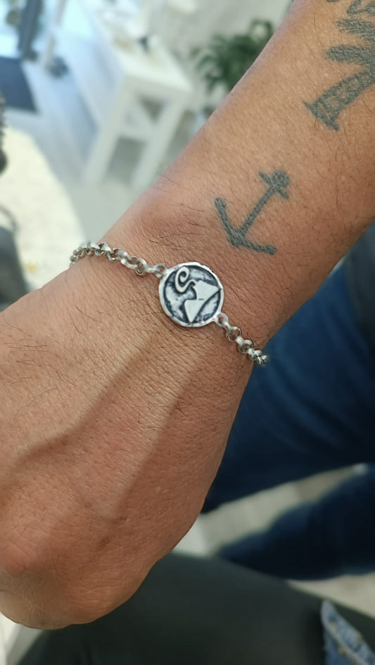 Bracciale "Linea Napoli Vesuvius"